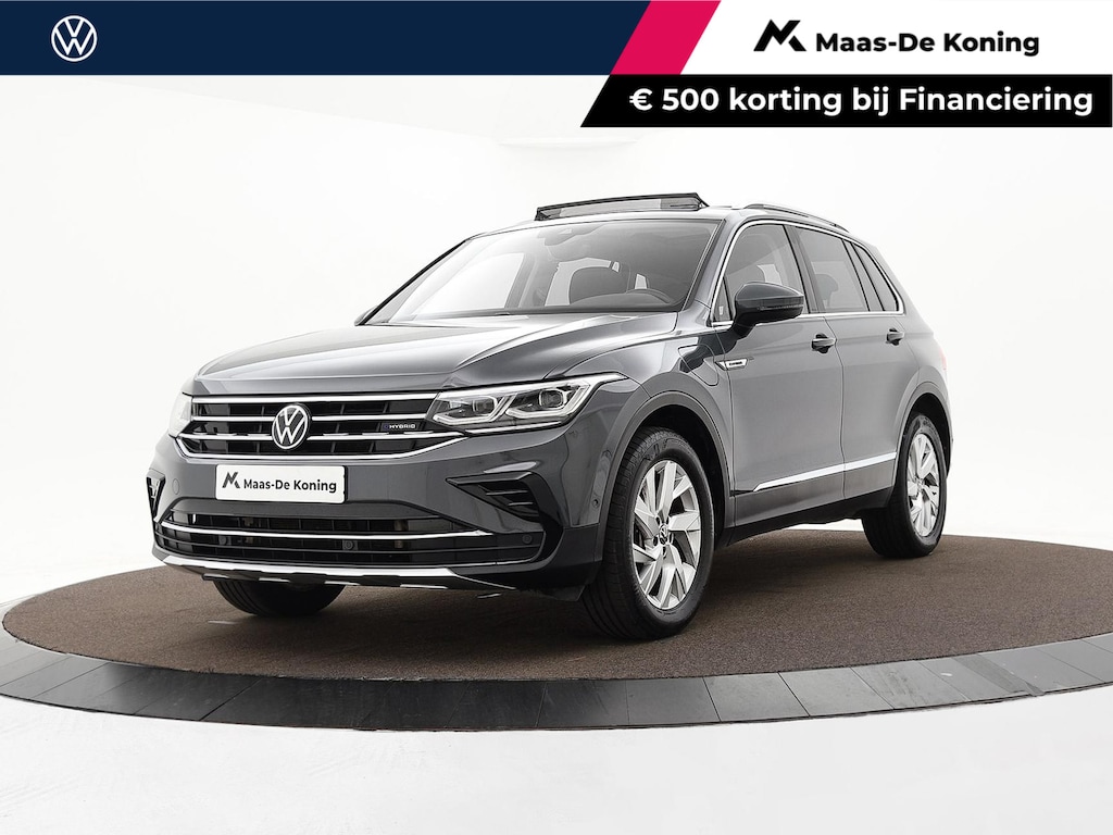 Volkswagen Tiguan 1.4 TSI 245pk eHybrid Elegance · Panoramadak · Camera · P-Sensoren · Dodehoek Detectie · 19'' Inch ·