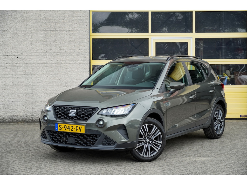 SEAT Arona 1.0 TSI Style BJ2023 Lmv 17" | Led | Pdc | App-Connect | Virtual cockpit | Climate control | Cruise control | Getint glas