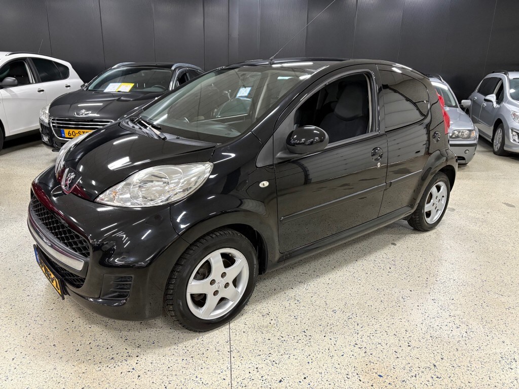 Peugeot 107 1.0 Black Limited Airco Half Leder/Alcantara LM CV NL NAP
