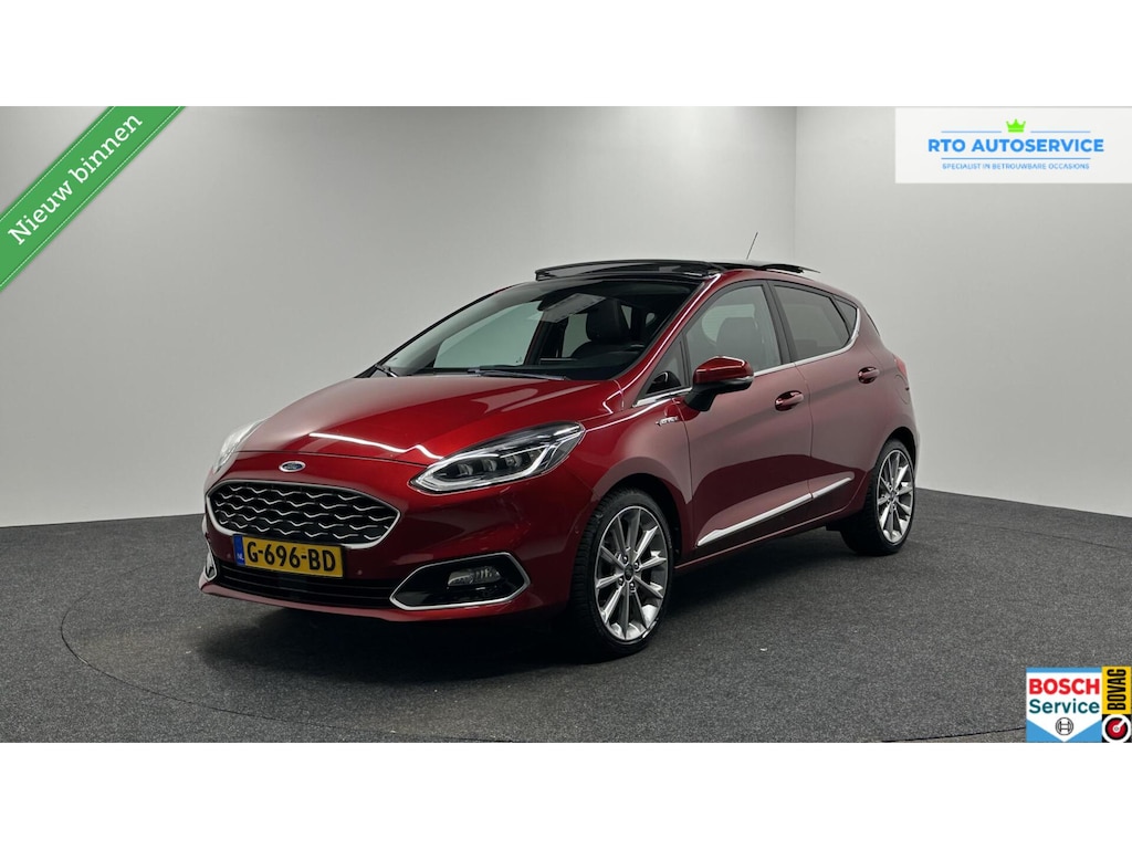 Ford Fiesta 1.0 EcoBoost Vignale PANO B&O CAMERA LEER ECC CRUISE LM.