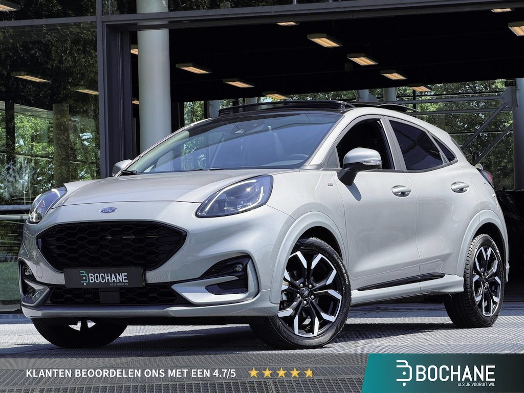 Ford Puma 1.0 EcoBoost Hybrid ST-Line X Automaat 125PK | Panoramadak | Navigatie | Cruise Control | Parkeersensoren Achter | Apple Carplay/Android Auto | Trekhaak
