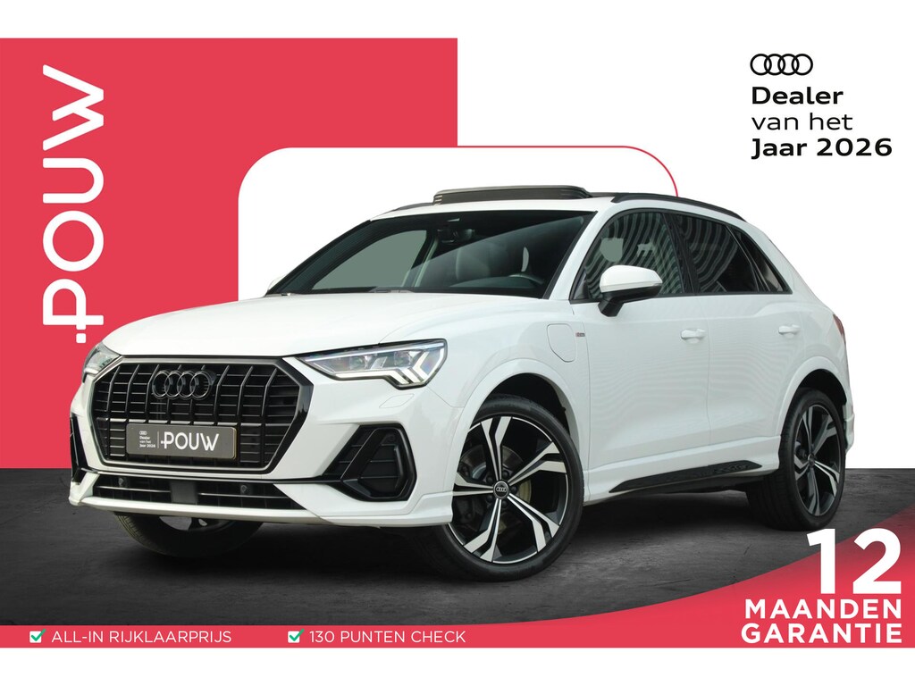 Audi Q3 45 TFSIe 245pk S edition | SoH 98% | Panoramadak | Adaptief onderstel | Elektr. Voorstoelen | Stoelverwarming | Matrix Koplampen