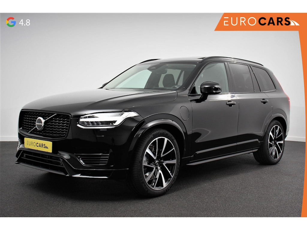 Volvo XC90 2.0 T8 455pk Recharge AWD Ultimate Dark Leder Panorama-schuifdak Navigatie Harman Kardon Electrisch bedienbare achterklep Camera Cruise control Apple Carplay/ Android Auto