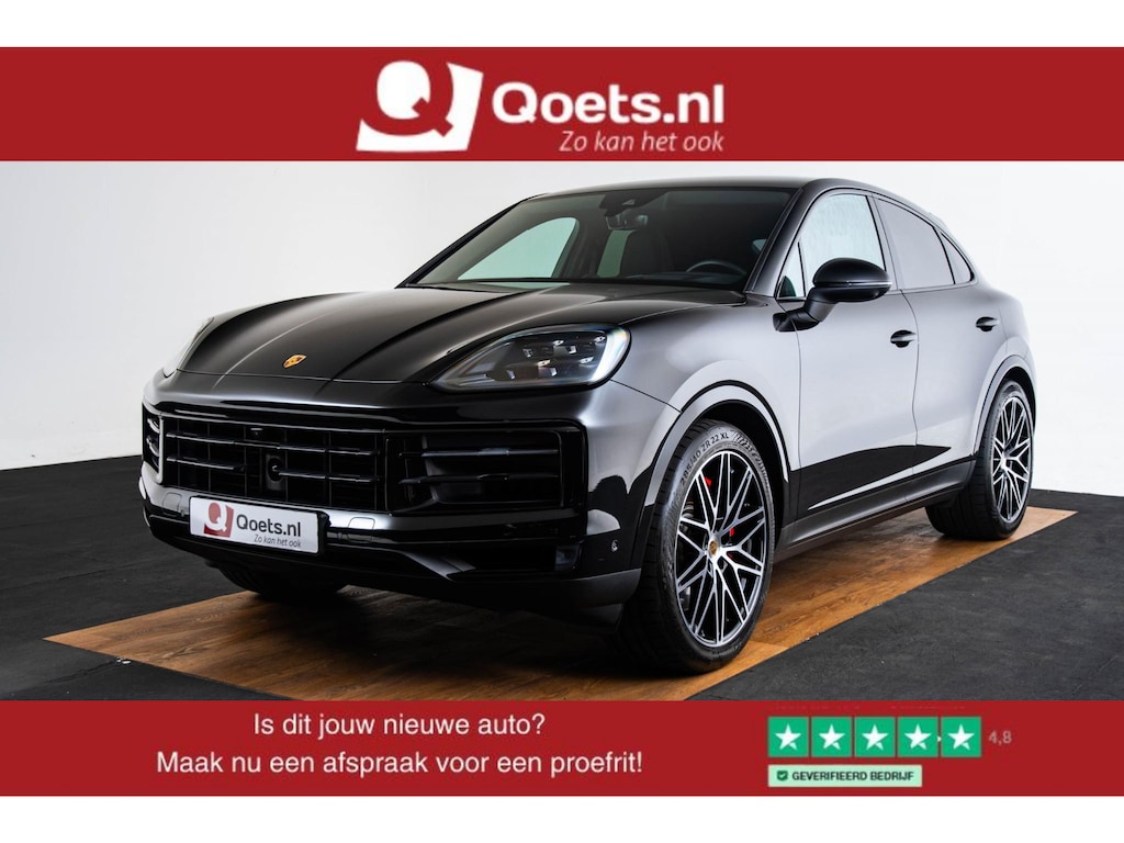 Porsche Cayenne Coupé 4.0 S Trekhaak - Stoelventilatie/verwarming  - Bijrijdersdisplay - Sport chrono - Stuurbekrachtiging Plus - BOSE - 3D Surround View - Head up - adaptieve cruise control -
