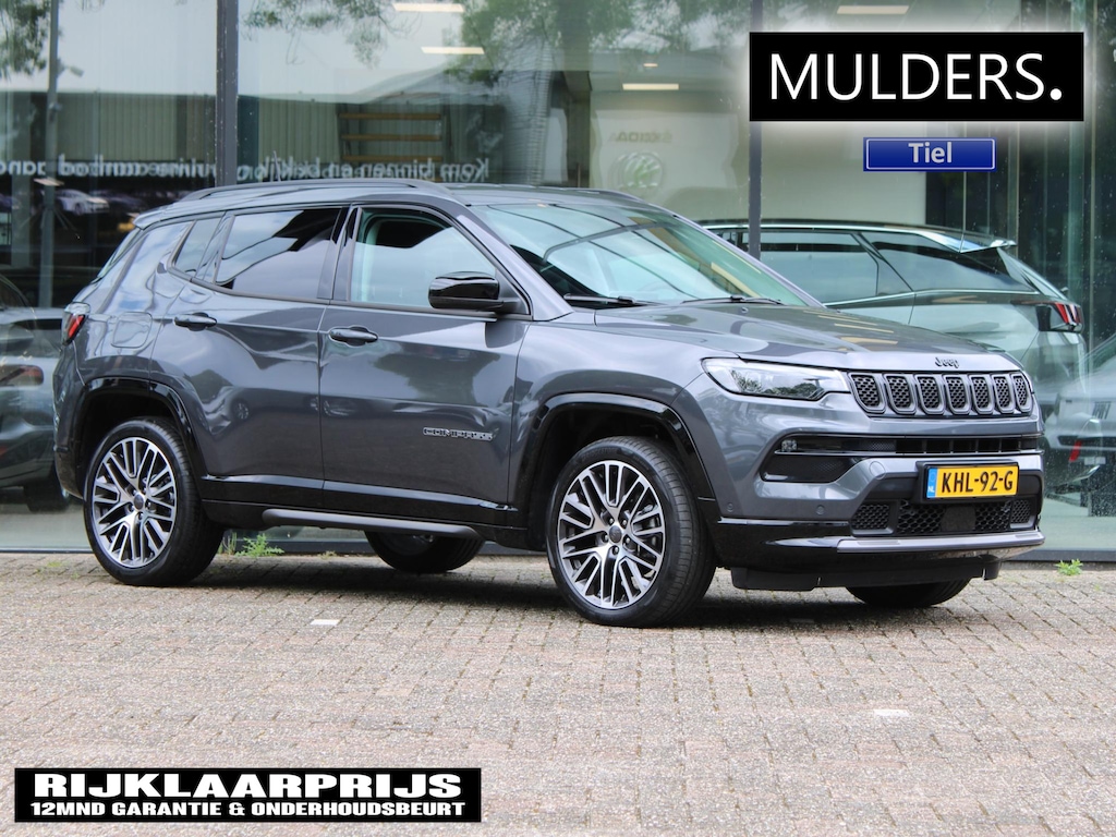 Jeep Compass 1.5T e-Hybrid S Automaat | Navi / Leder / Camera
