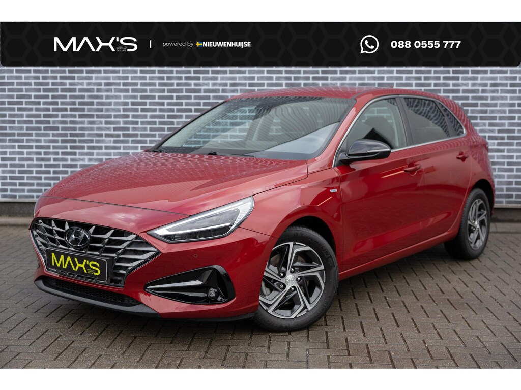 Hyundai i30 1.5 T-GDi DCT7 MHEV Premium | Stoelverwarming | Stoelventilatie | Keyless Entry | Cruise Control Adaptief | Lederen Bekleding | Navigatie | Apple Carplay | Android Auto | Elektrisch Verstelbare Voorstoel