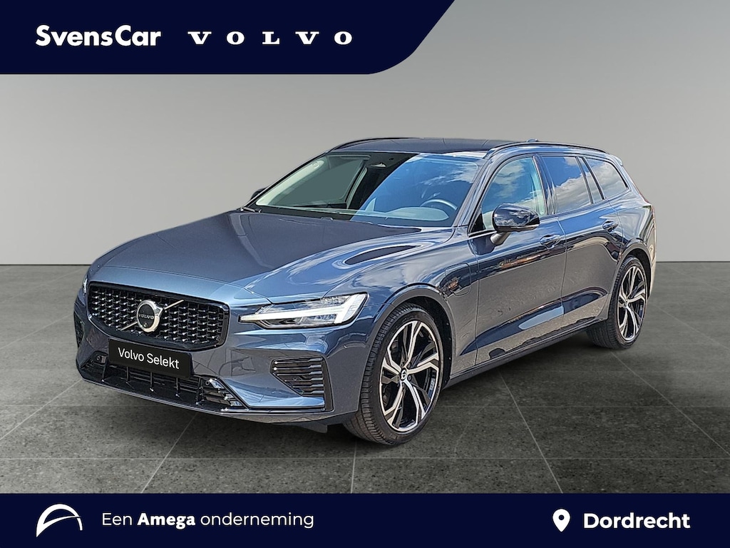 Volvo V60 2.0 T6 Plug-in hybrid AWD Plus Dark | 360 camera | Lederen bekleding | Stoelverwarming | Adaptive Cruise Control |