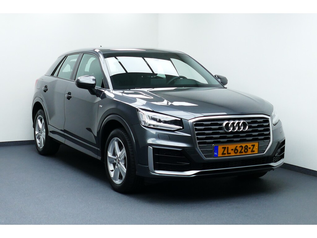 Audi Q2 30 TFSI Sport S-Line. Led Koplampen, Navi, Clima, Cruise, Half Leer, 17"LM Velgen