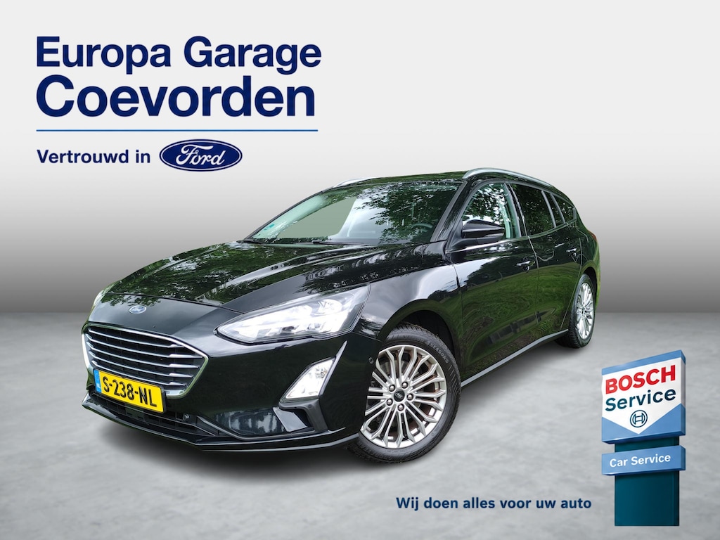Ford Focus 1.0 EB 125PK Titanium X Business | ADAP CRUISE | HAAK | NAVI | WINTERPACK |