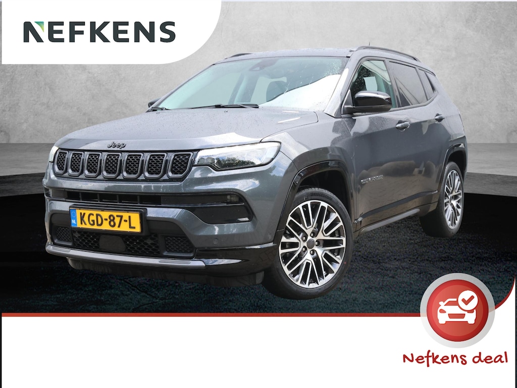 Jeep Compass 1.5T e-Hybrid Night Eagle | Apple Carplay / Android Auto | Camera achter | Stoelventilatie | Elektrisch verstelbare bestuurderstoel