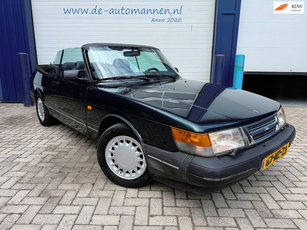 Saab 900 Cabrio 2.0 ep Turbo 140pk / LEER / AIRCO / APK 10-27 / INRUIL MOGELIJK