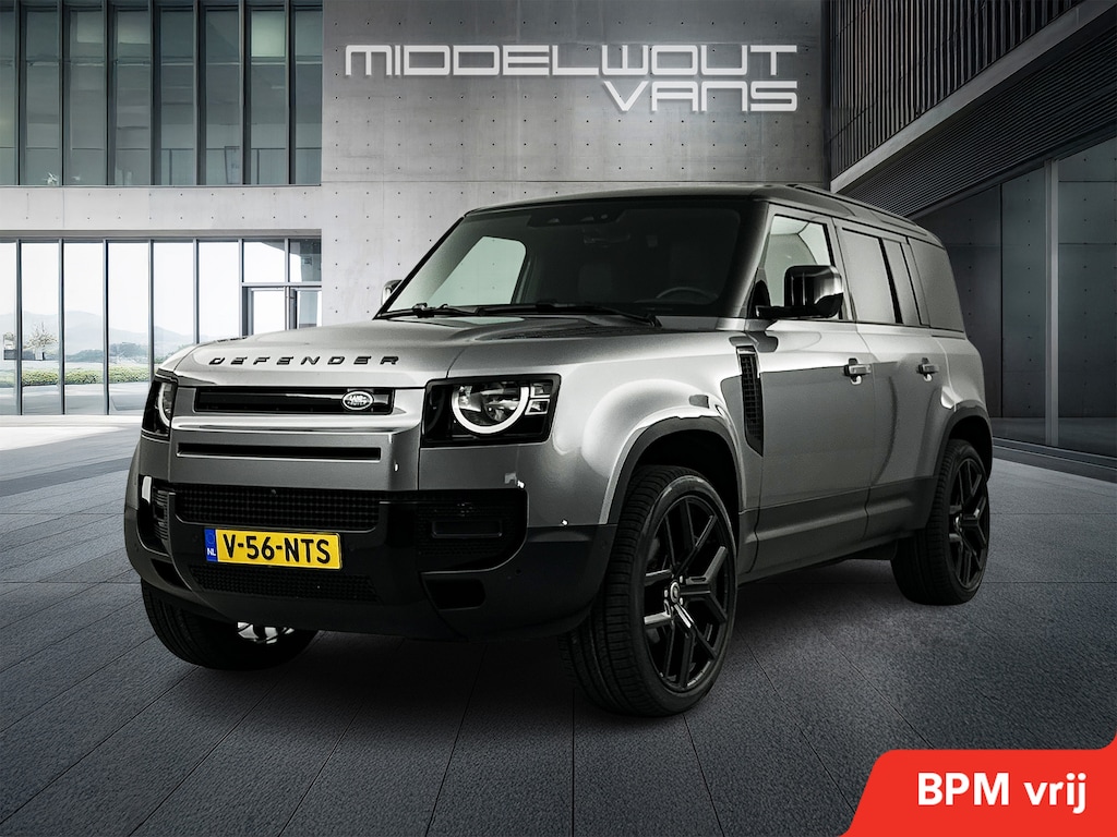 Land Rover Defender 3.0 D250 S Grijs Kenteken| 3-Pers | 3,5T-Trekhaak | 22'LMV | 360cam | stoelverwarm