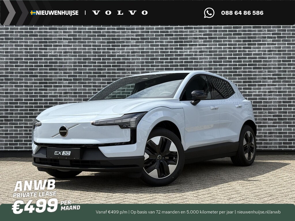 Volvo EX30 P3 Plus Europa 51 kWh | Extra getint glas achter | Verwarmde voorstoelen en stuurwiel | Elektrisch verstelbare voorstoelen | Adaptive Cruise | BLIS | Parkeercamera | Harman/Kardon |