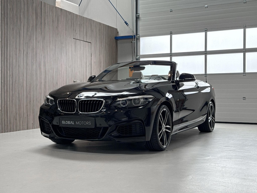 BMW 2-Serie Cabrio 218i High Executive M PAKKET - NL AUTO - STOELVERWARMING - NAVI PROF. - PARKEERSENSOREN - AUTOMAAT