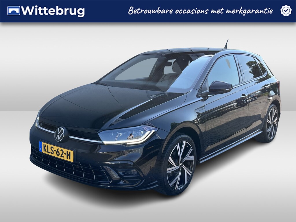 Volkswagen Polo 1.0 TSI R-Line / ADAPTIVE CRUISE/  IQ.LIGHT/ 17'' LMV/ CAMERA/ APP-CONNECT/ STOELVERWARMING/ DIGITAL DASH/ NAVI/ DAB/ CLIMA