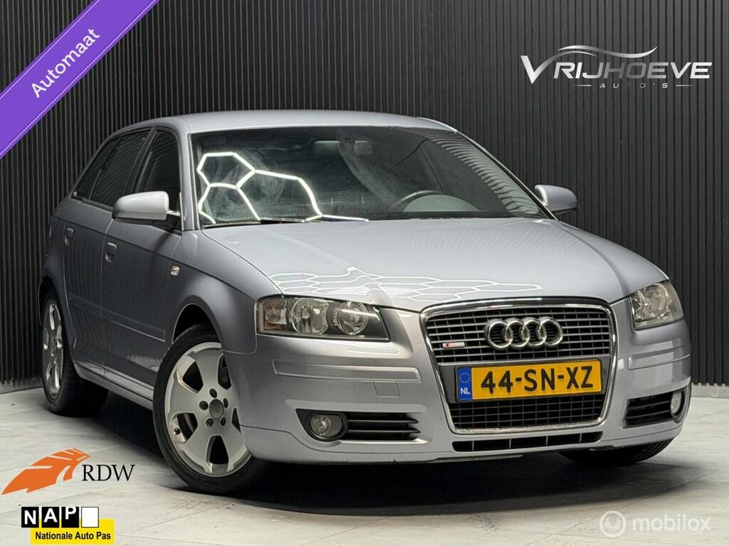 Audi A3 Sportback 2.0 FSI Ambition|S-line|AUTOMAAT|AIRCO|STOELVERW|NAP