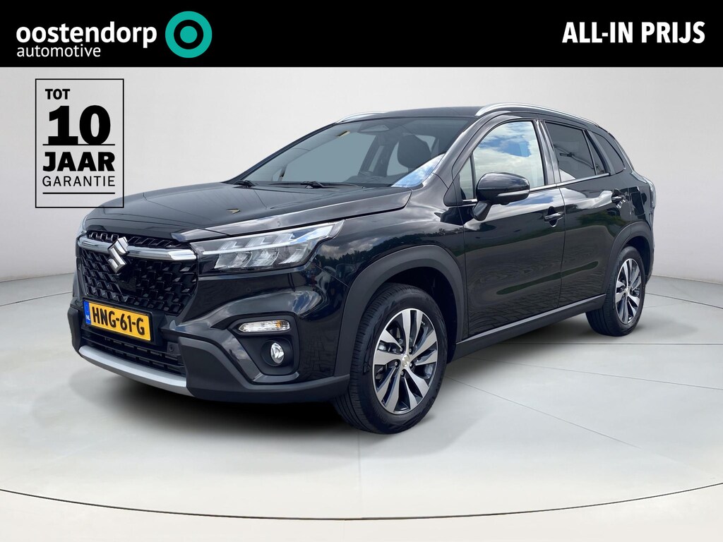 Suzuki S-Cross 1.4 Boosterjet Style Smart Hybrid | Rijklaarprijs | Trekhaak |  Apple CarPlay & Android Auto | Navigatiesysteem | Adaptieve Cruise Control | Climate Control | Parkeersensoren voor- en achter | Stoelverwarming | Achteruitrijcamera