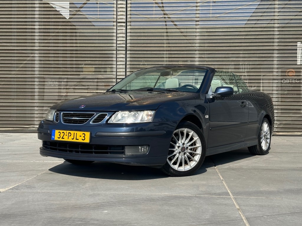 Saab 9-3 CABRIO 2.0T VECTOR LEER/NAVI/LM VELGEN  !! 210 PK
