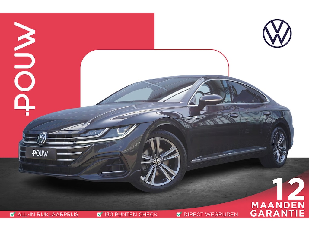 Volkswagen Arteon 2.0 TSI 190pk DSG R-Line Business+ | Adaptive Cruise | Achterbank Verwarmd | Navigatie
