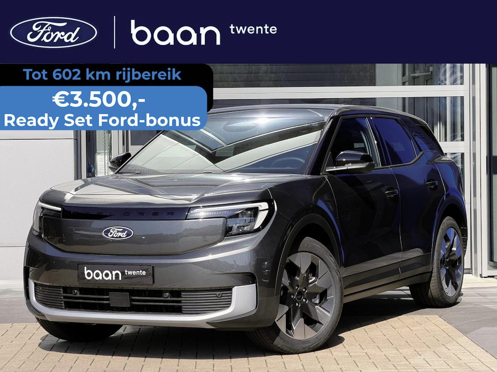 Ford Explorer Premium Extended Range AWD 77 kWh | 1.800kg trekgewicht | Trekhaak | Pano dak | B&O |