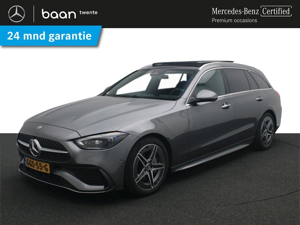 Mercedes-Benz C-klasse C 180 Estate AMG Line | Premium pakket | Elek. verstelbare voorstoelen met geheugen | Panoramadak | 360 Camera | Stoelverwarming