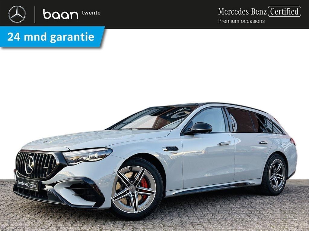 Mercedes-Benz E-klasse AMG 53 4-Matic+ Estate | AMG Dynamic Plus pakket | Rijassistentiepakket Plus | Panoramadak | Head-up display | Trekhaak | Burmester 4D surround sound | AMG Nightpakket I & II