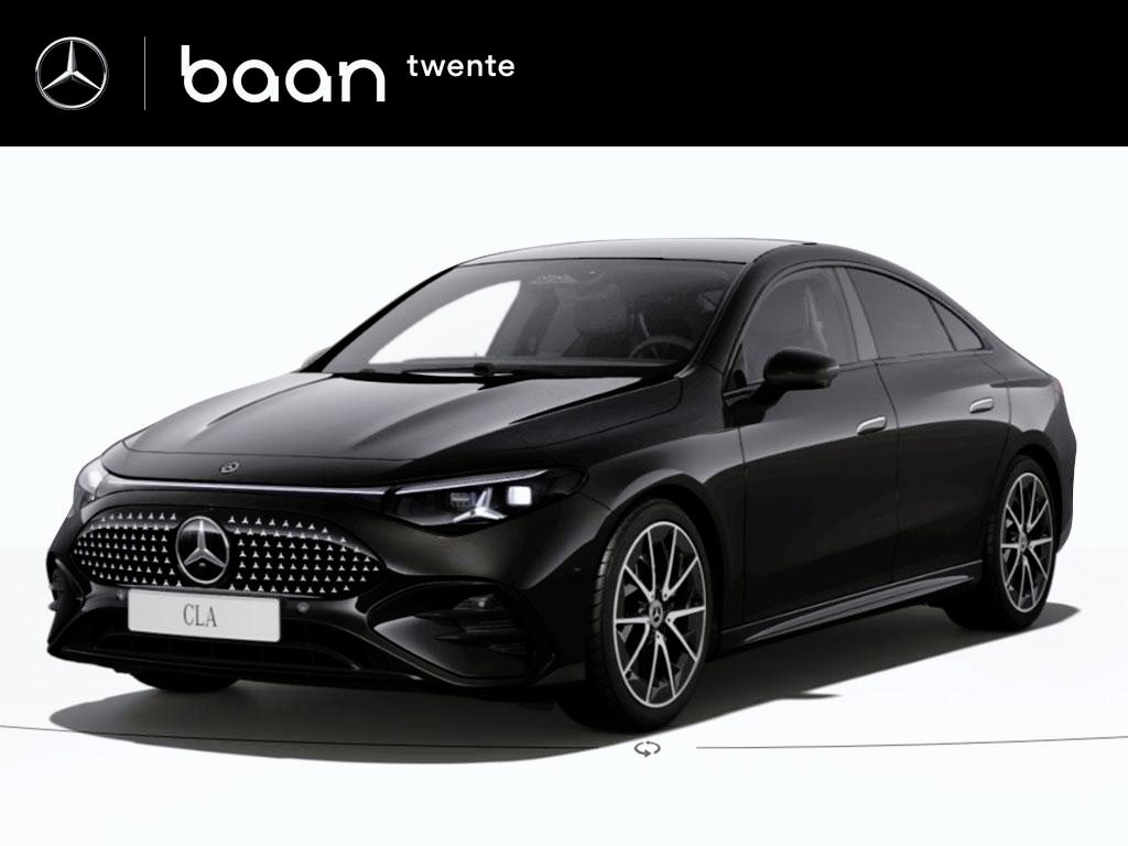 Mercedes-Benz CLA 250+ Launch Edition 85 kWh | AMG Line | Trekhaak | Memorypakket | Vast panoramadak | Stoelverwarming voor | Spoorassistent | Dodehoekassistent | Nightpakket