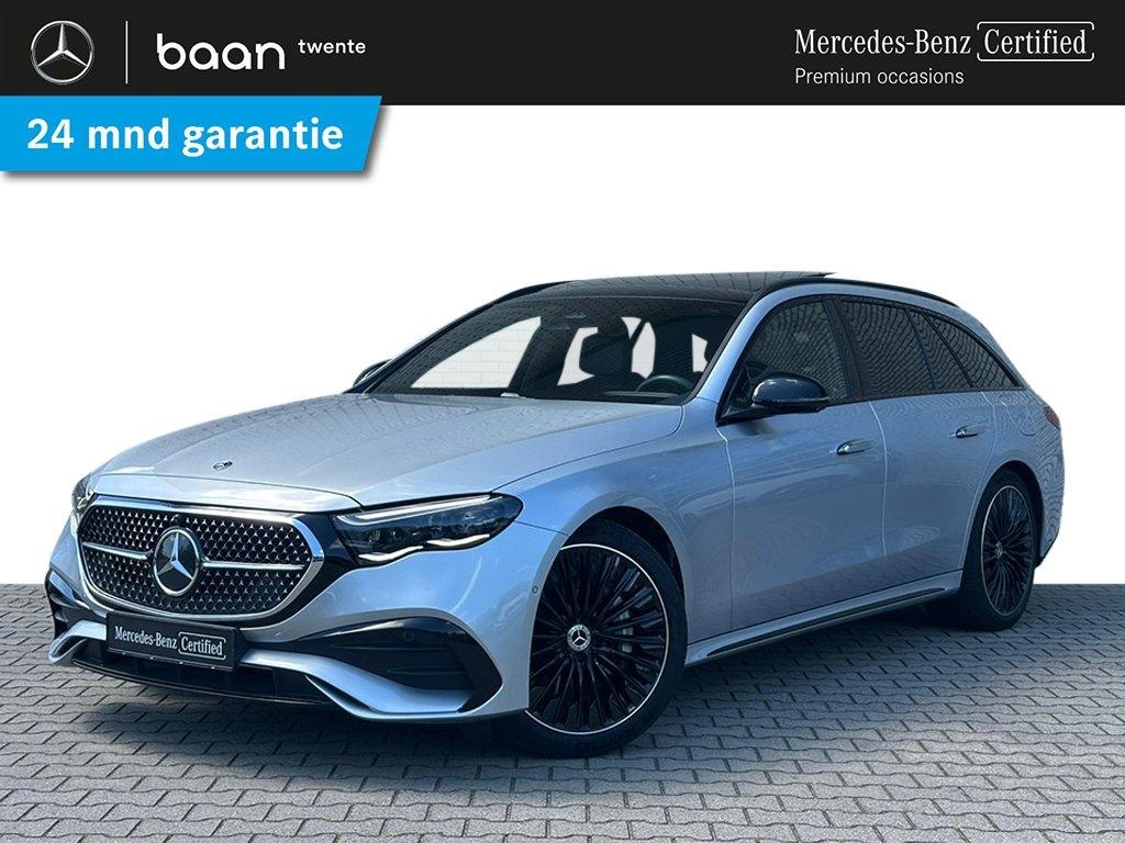 Mercedes-Benz E-klasse E 300 e Estate Sport Edition | Distronic | Memorypakket | Panoramadak | Widescreen cockpit | Trekhaak | Burmester 4D surround sound | Nightpakket