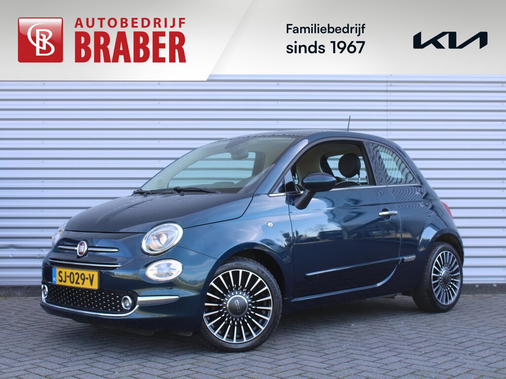 Fiat 500 0.9 TwinAir Turbo Lounge | Panoramadak | 16" LM | Navi | PDC | Cruise | Clima |
