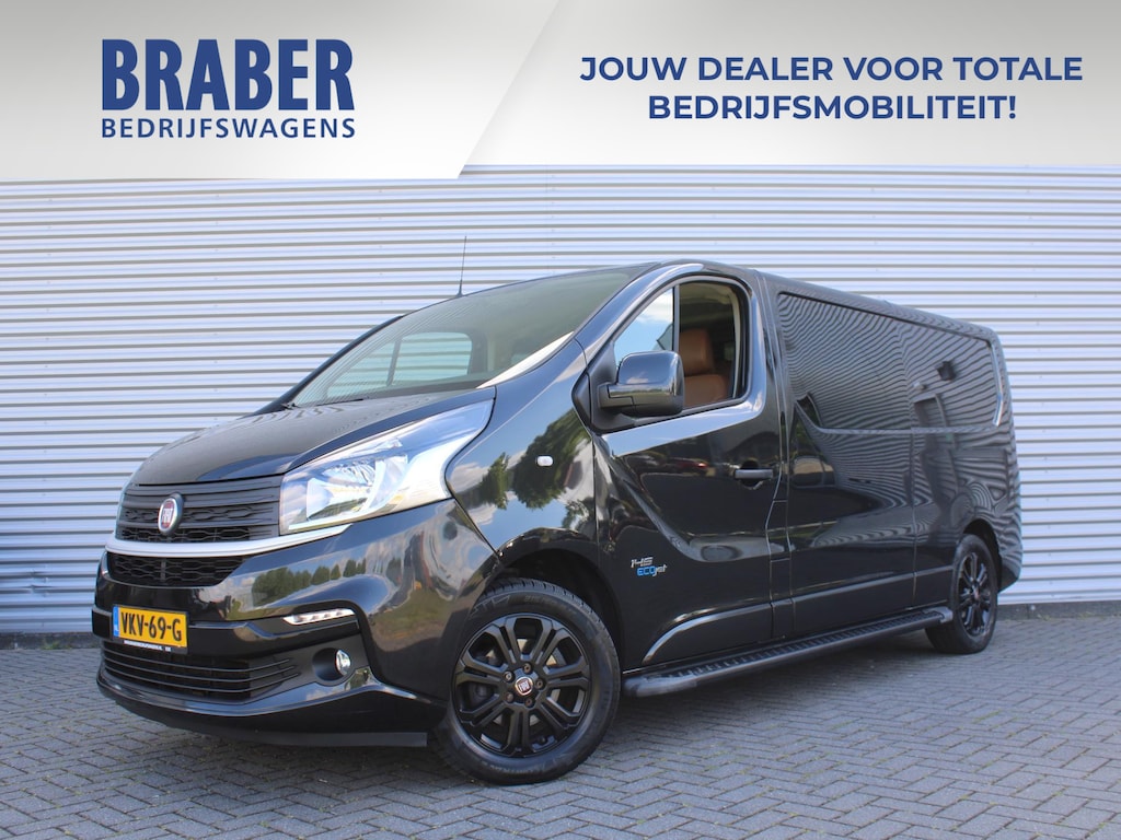 Fiat Talento 2.0 MultiJet L2H1 Business Pro DC | Dubbele Cabine | 5-zits | Leder | Navi | Camera | Cruise | Stoelverwarming | LM Velgen | Trekhaak |