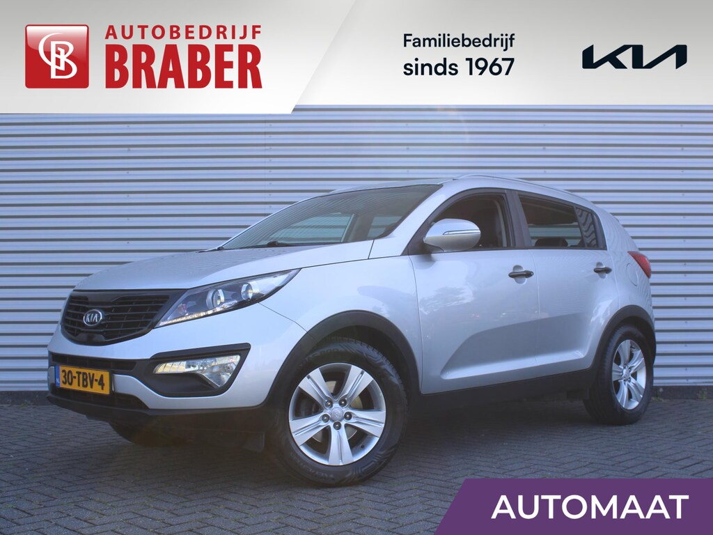 Kia Sportage 2.0 X-ecutive Plus Pack | Trekhaak | 17" LM | Parkeersensor achter | Half leer/stof | Navi Pioneer incl. Apple CarPlay/Android Auto | Cruise | Clima | Automaat |