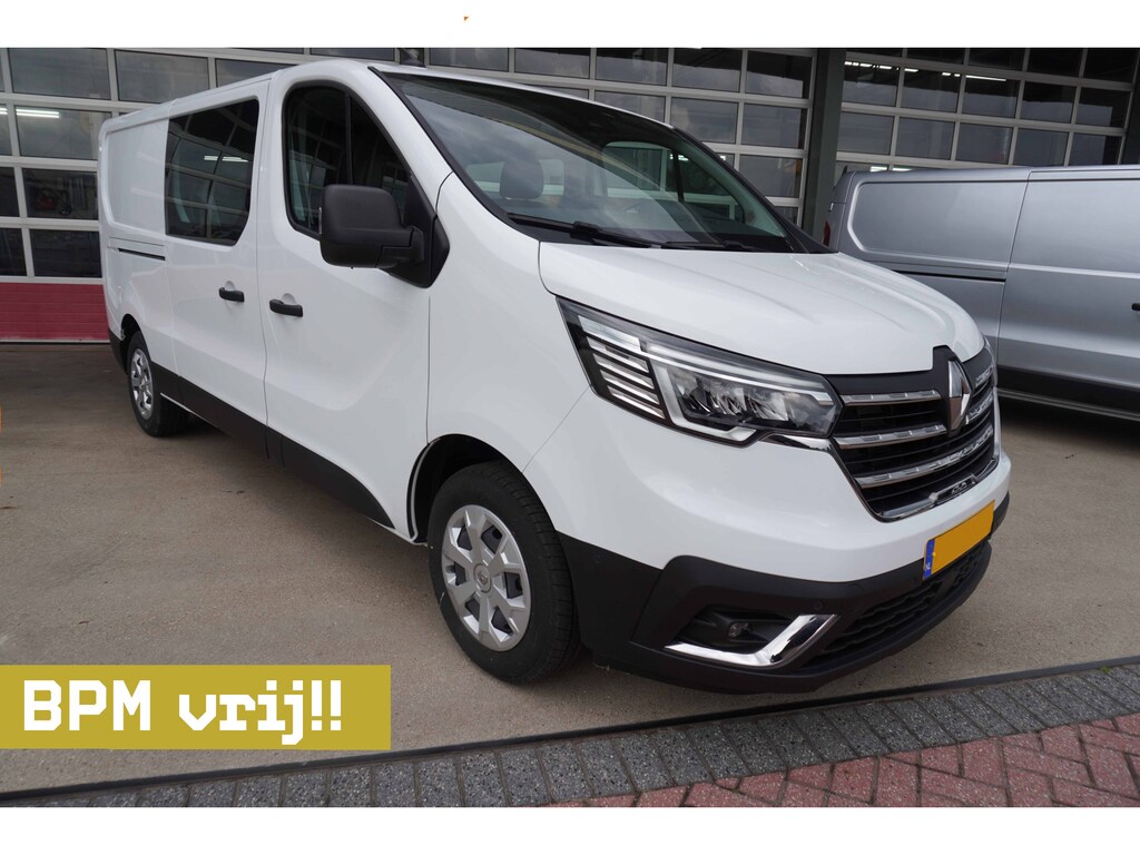 Renault Trafic 2.0 Blue dCi 130PK T30 L2H1 Advance Dubbelcabine nr.V076 | Climate | Cruise | Camera| Navi | Trekhaak