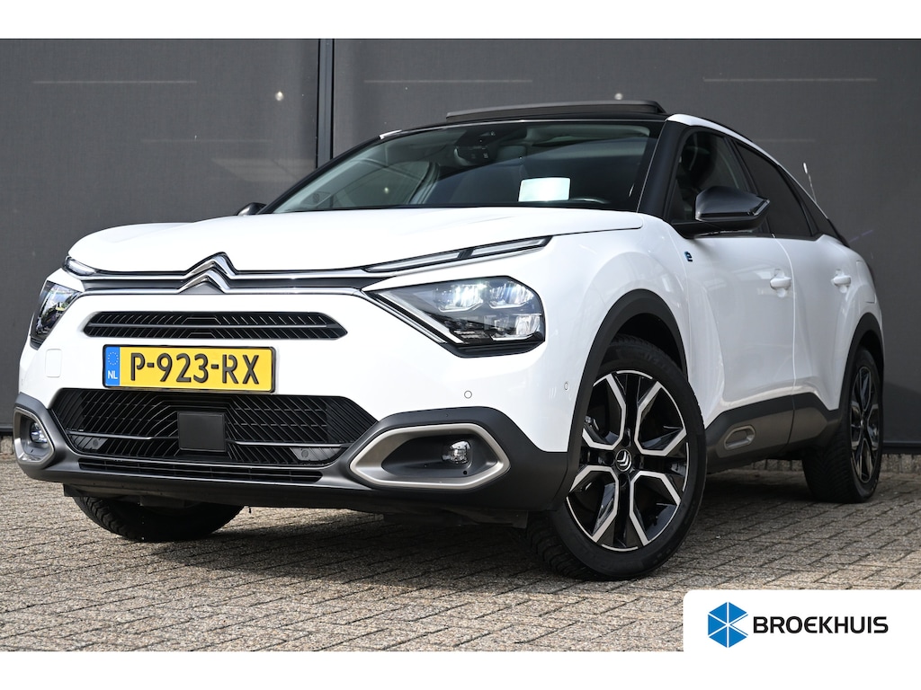 Citroën E-C4 Shine 50kWh 89,3%SOH! 3 Fase | Schuif-/Kanteldak | Navigatie | HUD | Achteruitrijcamera | Apple Carplay & Android Auto | !!