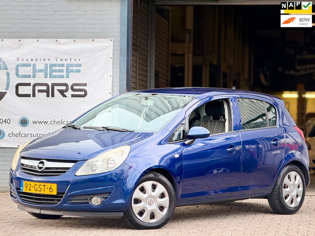 Opel Corsa 1.4|NAP|APK2027|AIRCO|CRUISE|LAGEKM|5DRS|BOEKJES!