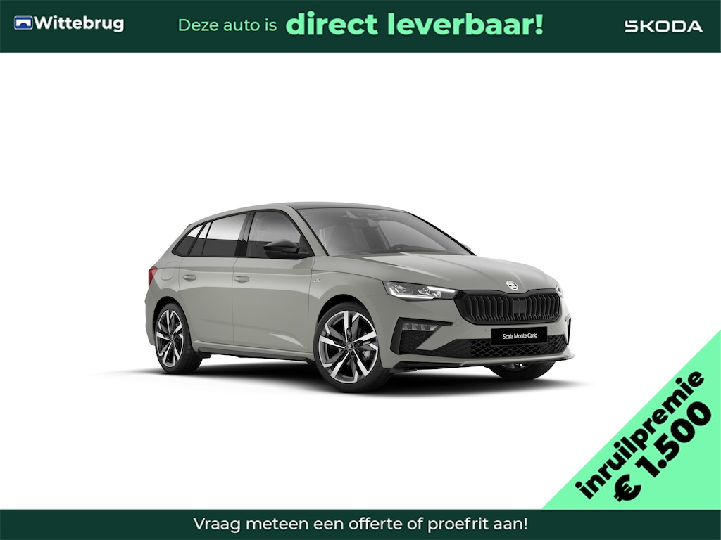 Skoda Scala 1.0 TSI Monte Carlo € 2.000,00 inruilpremie