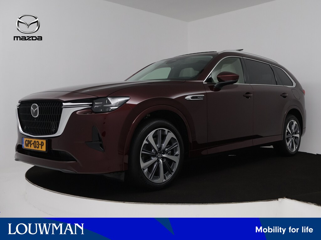 Mazda CX-80 2.5 e-SkyActiv PHEV Takumi Plus 6p. | Leder | PANO |
