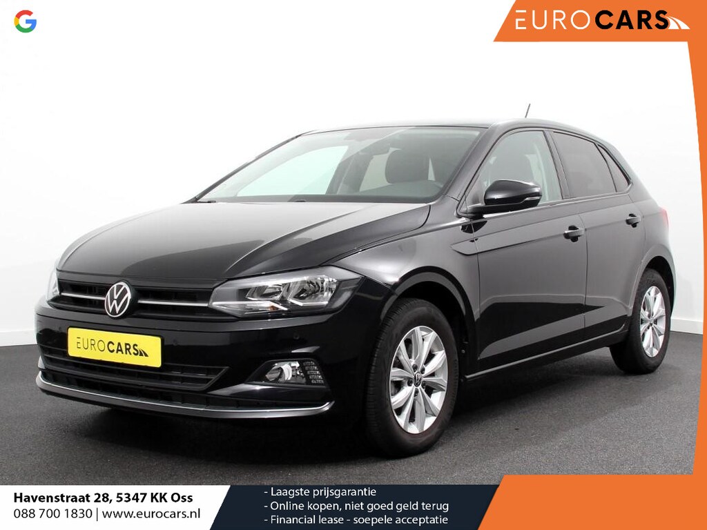 Volkswagen Polo 1.0 TSI 110pk Highline Navigatie Apple Carplay/Android Auto Parkeersensoren Stoelverwarming Ledverlichting Getinte ramen Climate Control