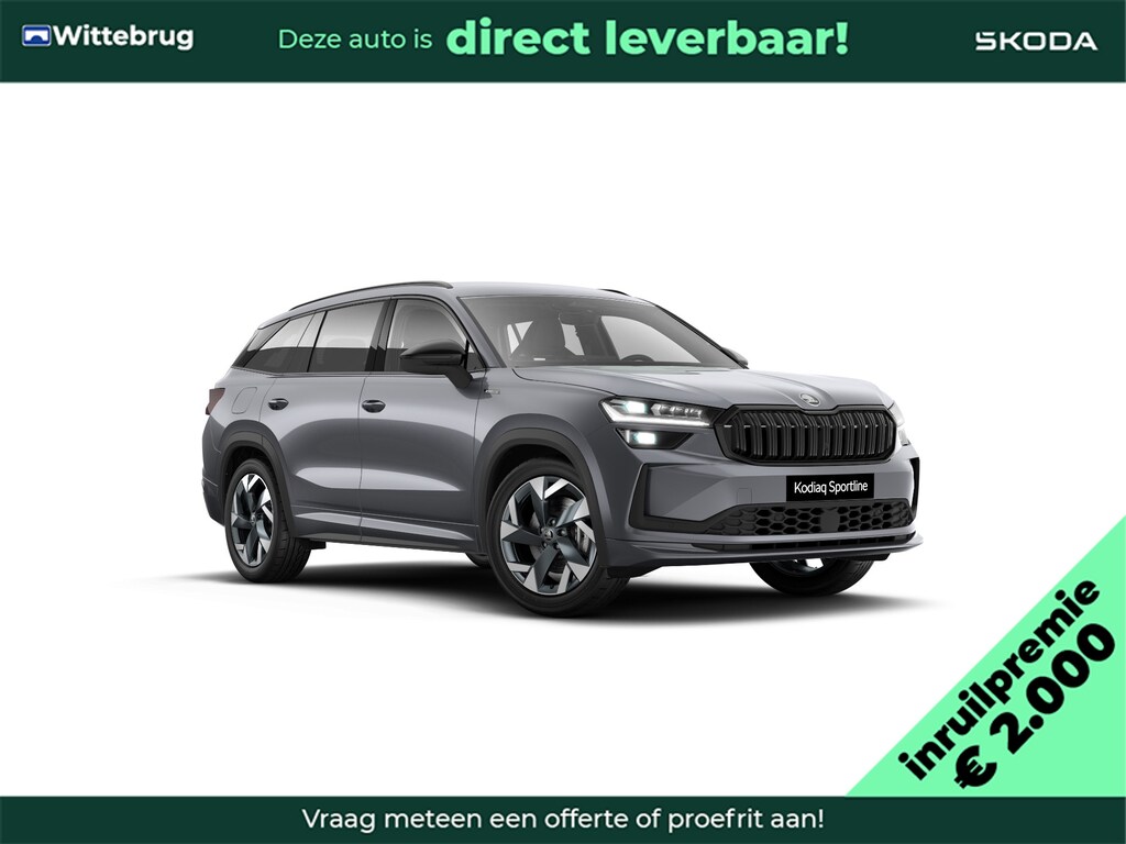 Skoda Kodiaq 1.5 TSI PHEV Sportline Business € 2.000,00 inruilpremie
