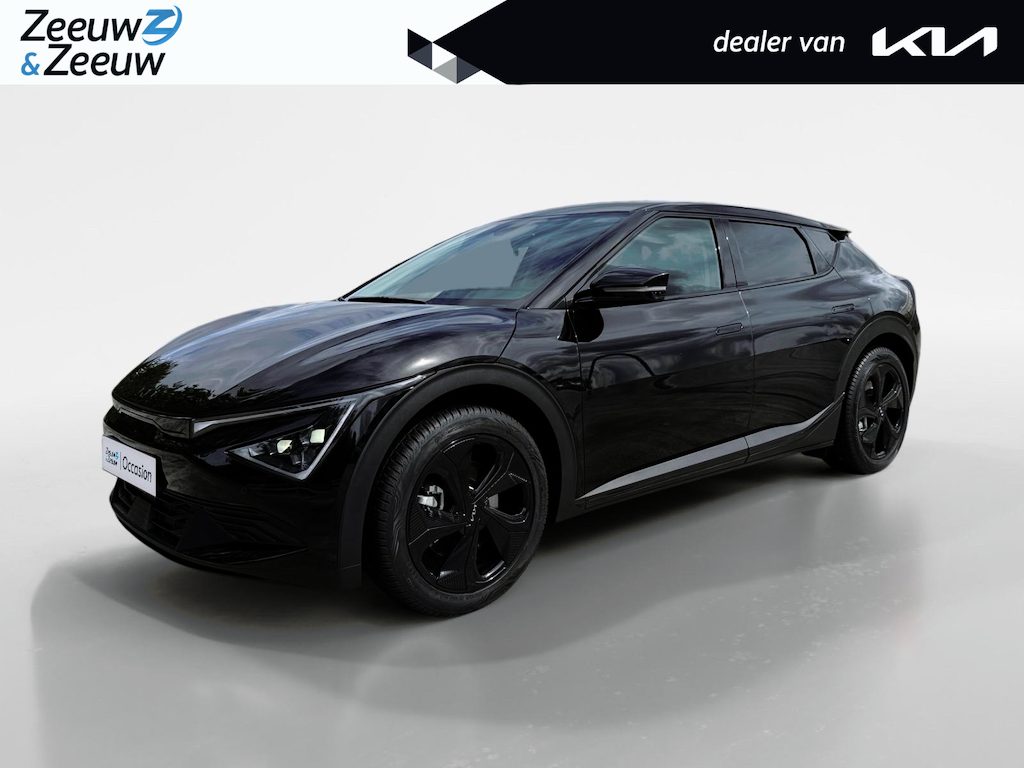 Kia EV6 Black Edition 63 kWh | 20 INCH BLACK WHEELS & ALL SEASON | BLACK EDITION | NAVI | CAMERA | STUUR & STOELVERWARMING | ETC...