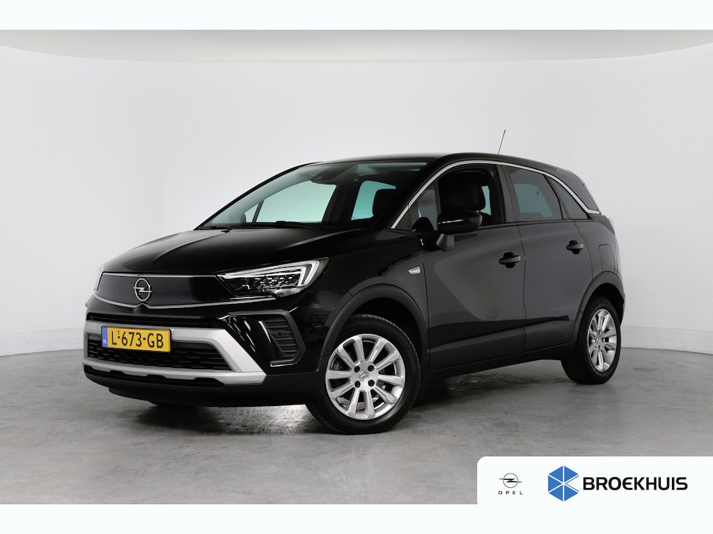 Opel Crossland 1.2 Turbo Elegance | 1e Eigenaar! | LED | AGR Stoel | Navi | Camera | Clima | Cruise Control | Parkeersensoren V+A | Lichtmetalen Velgen