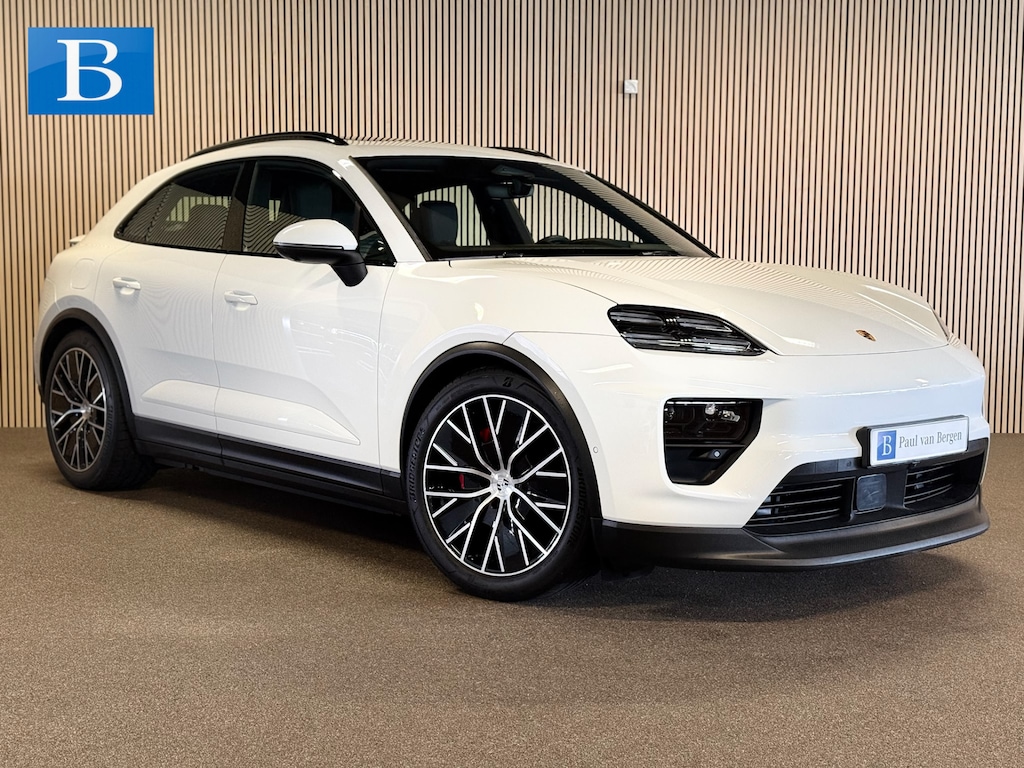 Porsche Macan 4S 100kWh 449PK-SOH 97%-LUCHTV.-PANO-HEAD UP-MATRIX-STOELEN 14 VOUDIG-VIERWIELSTURING-TREKHAAK