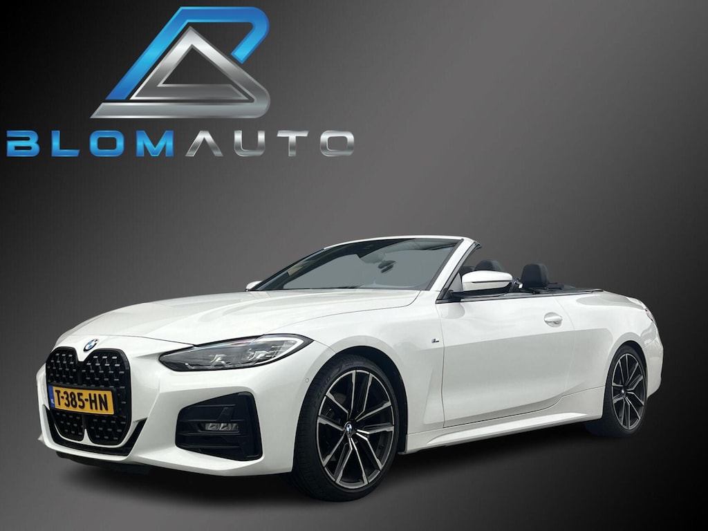 BMW 4-Serie Cabrio 420i M-SPORT 19INCH+CARPLAY+CAMERA+SFEER