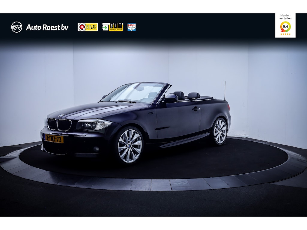 BMW 1-Serie Cabrio 118iA M-Sport Edition XENON | LEDER | STOELVERW | NAVI PROF | LMV 18'' | SPORTSTOELEN | CRUISE | PDC
