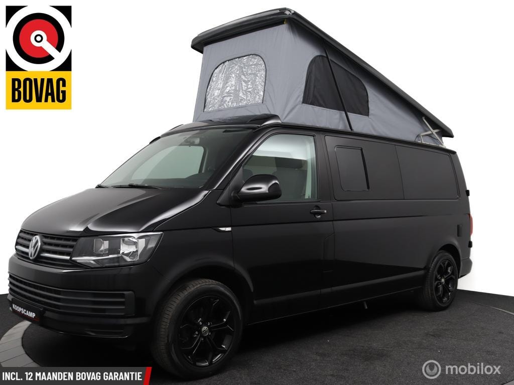 Volkswagen Transporter Buscamper 2.0TDI 140Pk DSG-7 Lang | California-look | 5-Pers | Breed-bed | Slaap-hefdak |TOPSTAAT