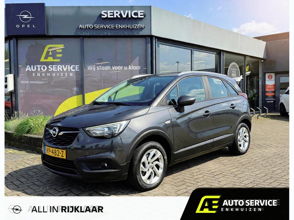 Opel Crossland X 1.2 Turbo Online Edition ALL IN rijklaar incl. beurt en 12M garantie | Distr. v.v.! | Navigatie | Trekhaak | LMV | PDC | LED | Carplay-Android auto!