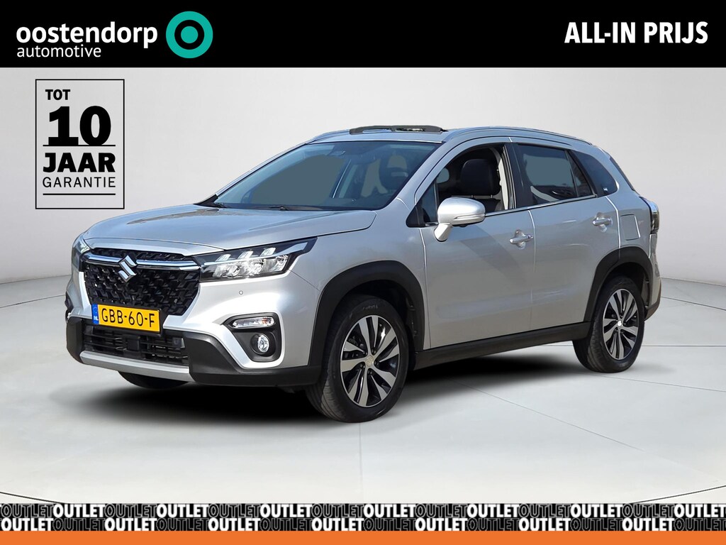 Suzuki S-Cross 1.4 Boosterjet Style Smart Hybrid | Rijklaarprijs | Panoramadak met schuif / kantel functie | Apple CarPlay  & Android Auto | Parkeersensoren voor en achter |