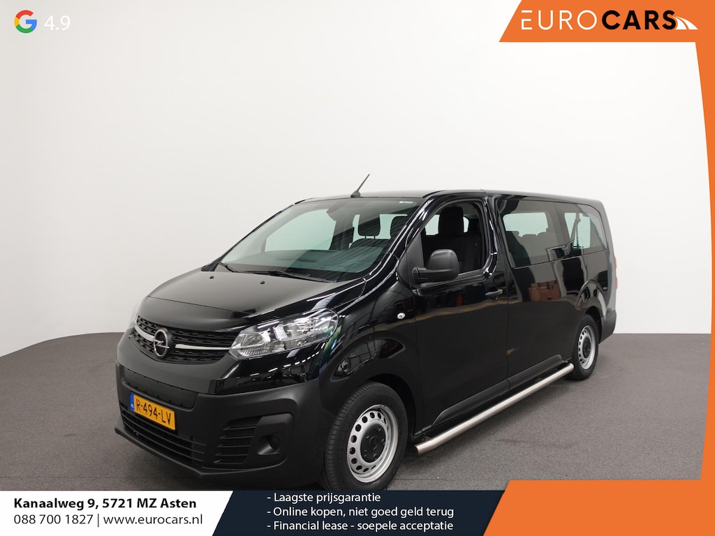 Opel Vivaro-e Combi L3H1 75 kWh 9-persoons PERSONENBUS Airco Navi PDCA Sidebars