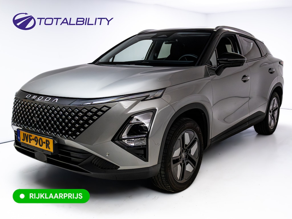 Omoda 5 1.6 T-GDi SHS-H Premium | afn. Trekhaak | Panodak | 360 Camera | Sony Audio |Leer | Stoel/stuur verwarming & Koeling 7 jaar / 150000 km garantie, app. connect, draadloze telefoonlader, Elec. verstelbare stoelen