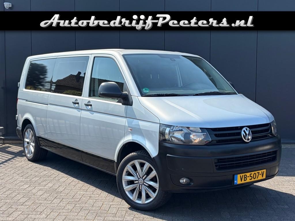 Volkswagen Transporter 2.0 TDI 140pk D.C. L2H1 6-zits MARGE-voertuig Navi Cruise Trekhaak