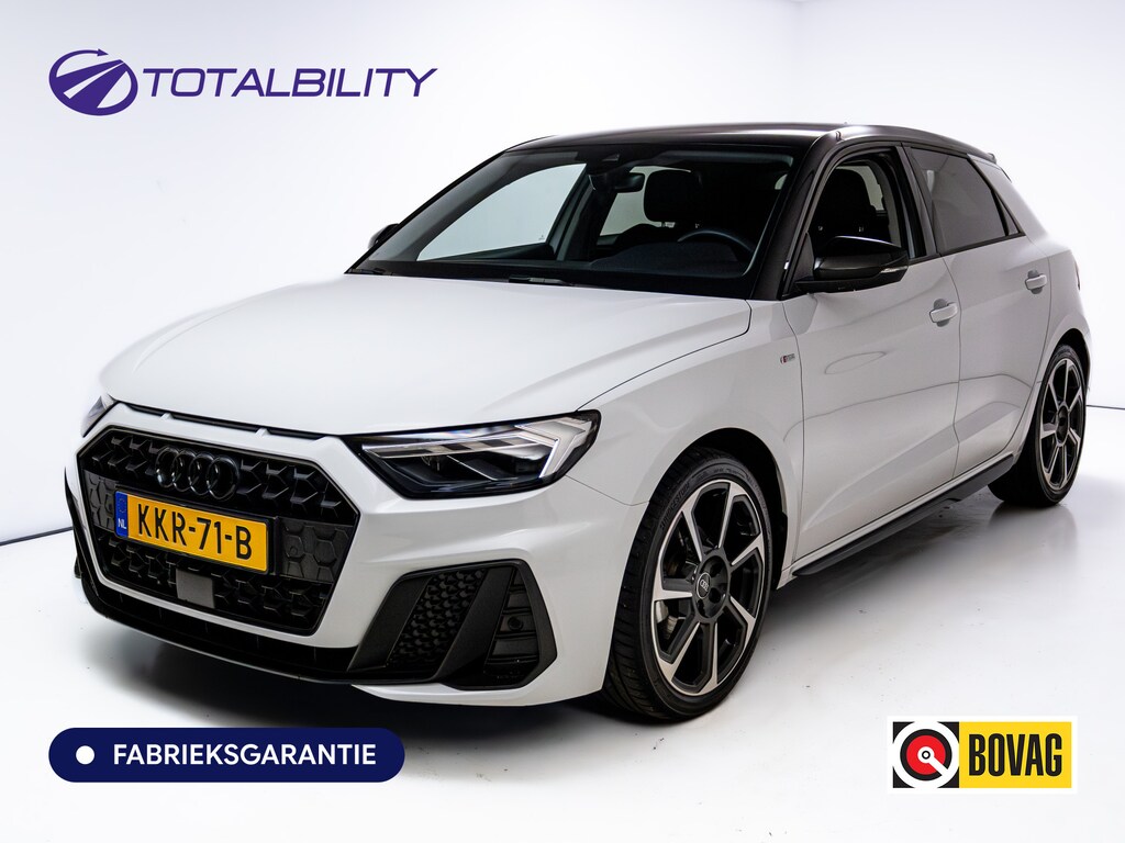 Audi A1 Sportback 30 TFSI S edition 116 PK | 18" velgen | Led | Camera | Cruise | App. connect | Climate control | Sfeerverlichting, DAB, Afgevlakt stuurwiel, Extra getint glas